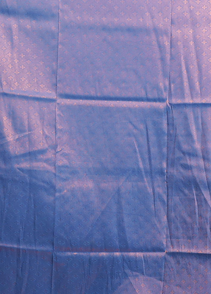 Pink Dupion Silk Saree With Blouse Piece