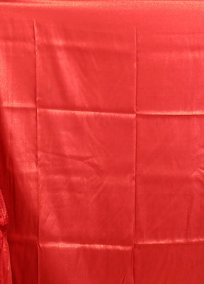 Blue Dupion Silk Saree With Blouse Piece