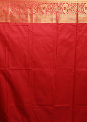 Yellow Kanjivaram Silk Saree With Blouse Piece