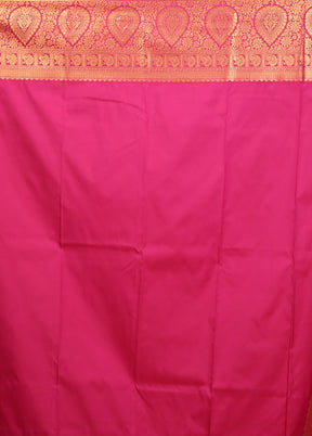 Green Kanjivaram Silk Saree With Blouse Piece