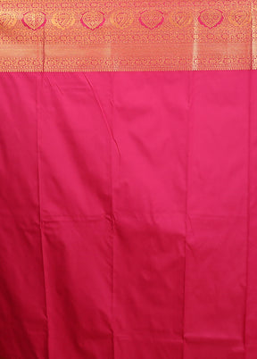 Green Kanjivaram Silk Saree With Blouse Piece
