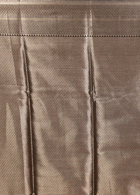 Black Kora Silk Saree With Blouse Piece