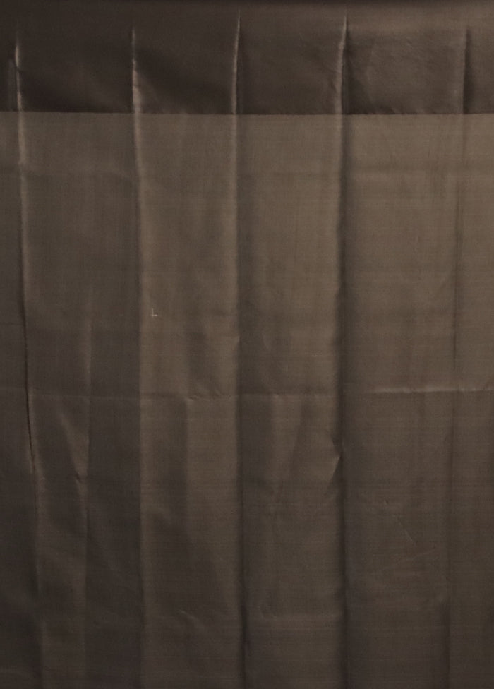 Blue Organza Saree With Blouse Piece