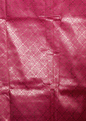 Green Katan Silk Saree With Blouse Piece