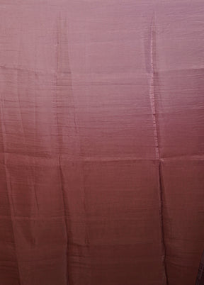 Purple Tissue Silk Saree With Blouse Piece