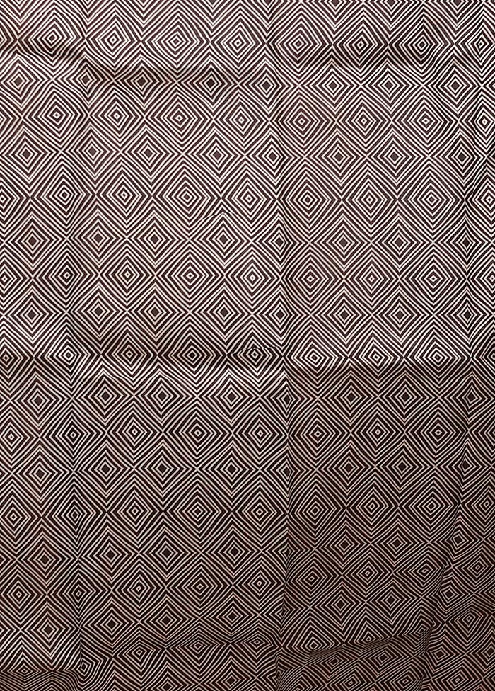 Grey Handloom Printed Pure Silk Saree Without Blouse Piece