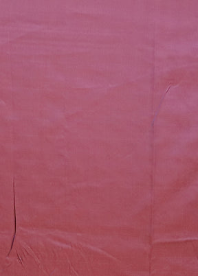 Purple Pure Cotton Saree With Blouse Piece