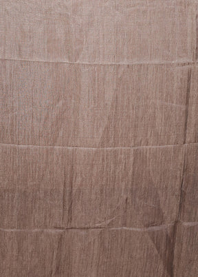 Blue Handloom Matka Pure Silk Saree With Blouse Piece