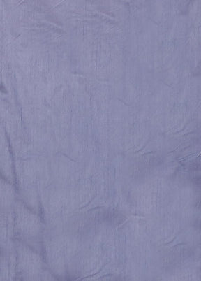 Blue Dupion Silk Saree With Blouse Piece