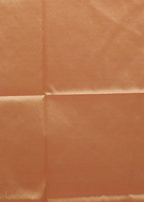 Rust Tissue Silk Saree With Blouse Piece