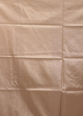 Cream Tissue Silk Saree With Blouse Piece