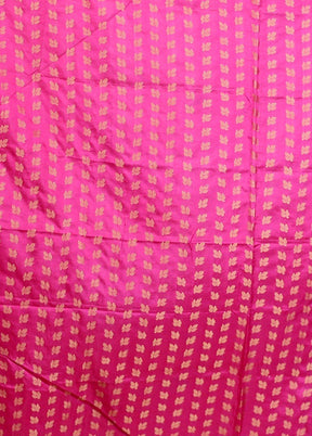 Blue Dupion Silk Saree With Blouse Piece