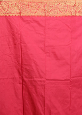 Green Kanjivaram Silk Saree With Blouse Piece