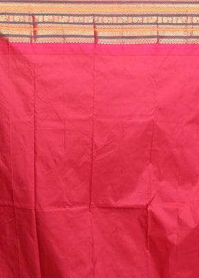 Green Kanjivaram Silk Saree With Blouse Piece