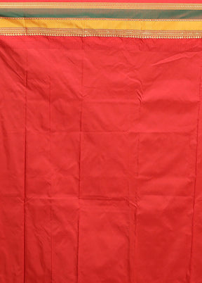 Blue Kanjivaram Silk Saree With Blouse Piece