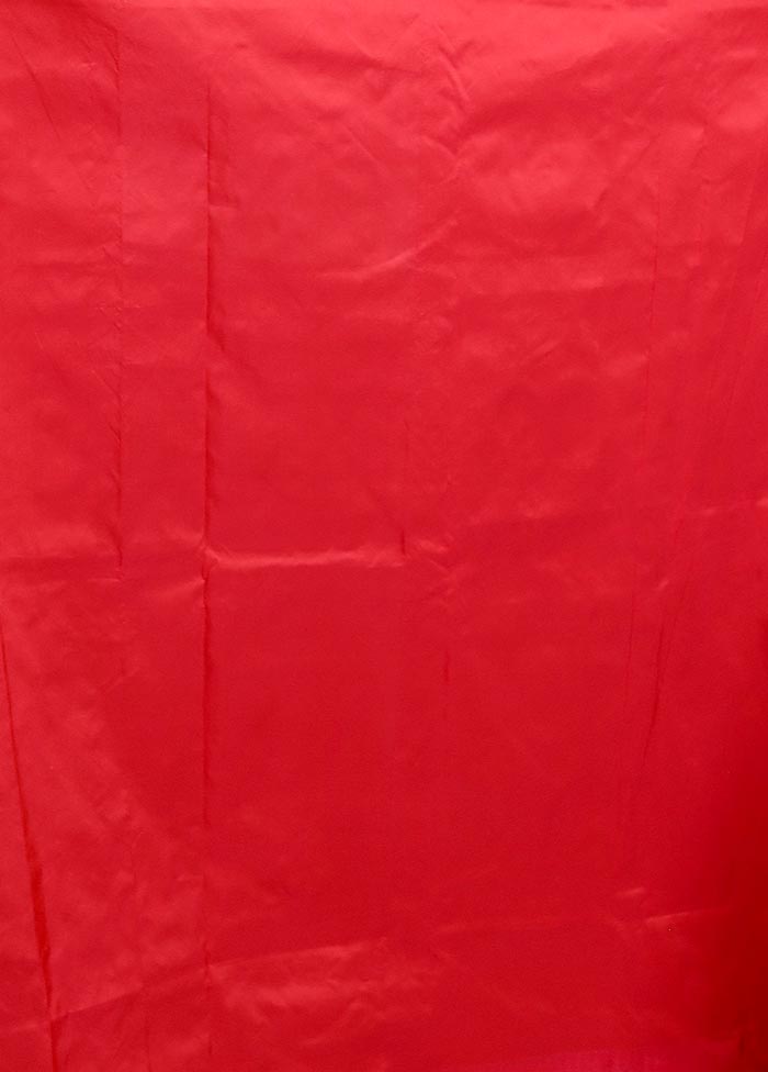 Green Kanjivaram Silk Saree With Blouse Piece