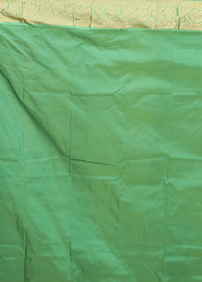 Pink Handloom Kanjivaram Pure Silk Saree With Blouse Piece