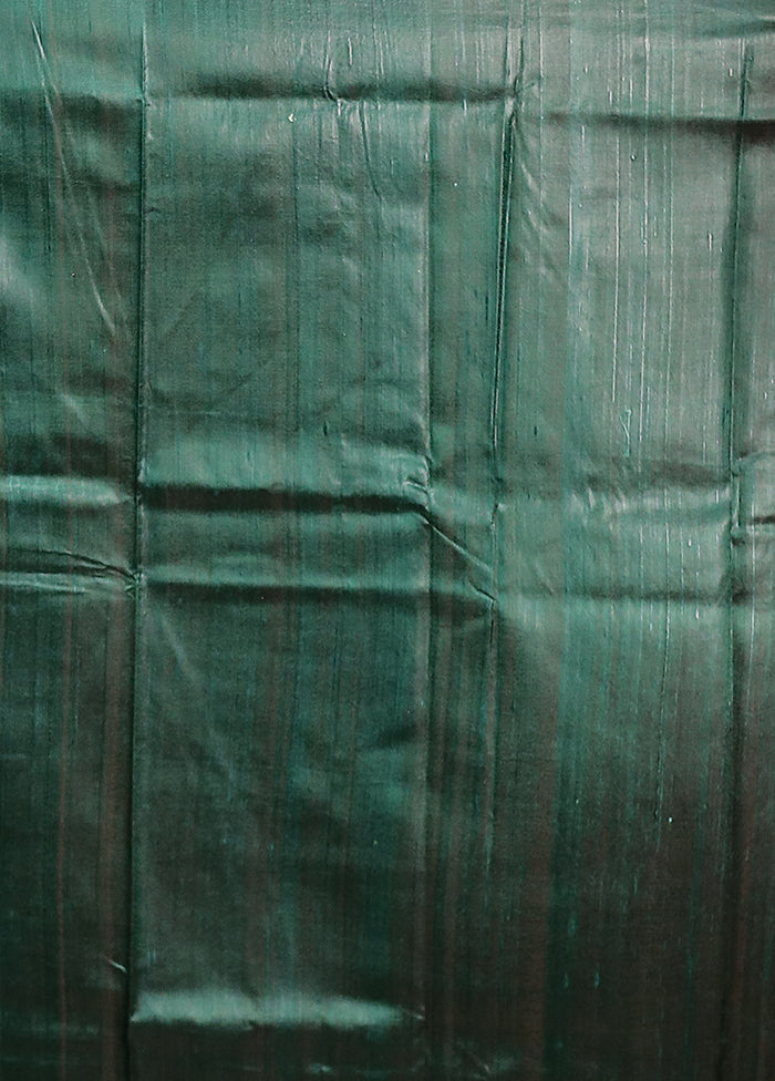 Cream Tussar Pure Silk Saree With Blouse Piece