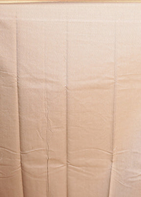 Cream Kora Silk Saree With Blouse Piece