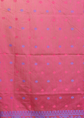 Green Matka Silk Saree With Blouse Piece