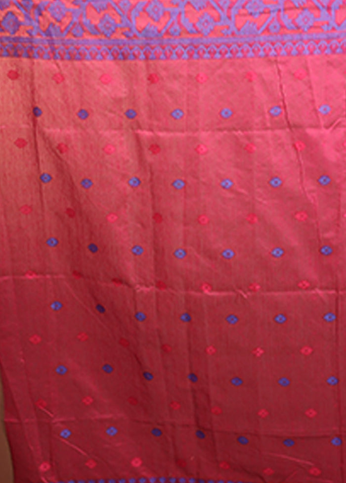 Grey Matka Silk Saree With Blouse Piece