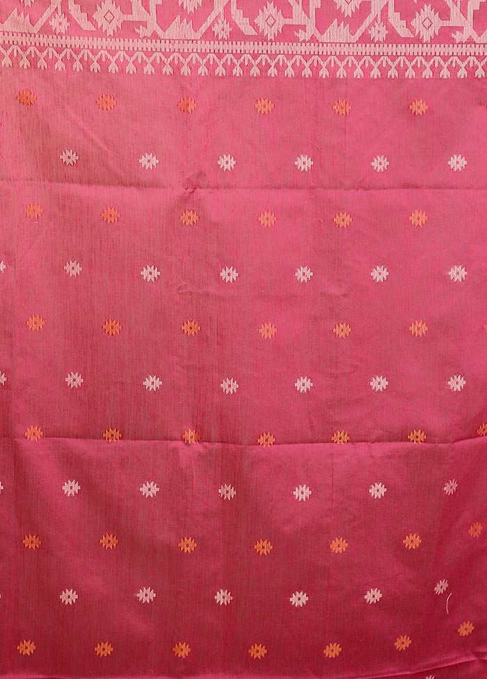 Grey Matka Silk Saree With Blouse Piece