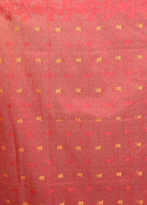 White Matka Silk Saree With Blouse Piece