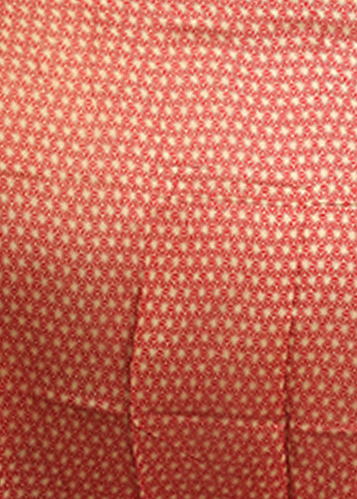 Multicolor Chanderi Silk Saree With Blouse Piece