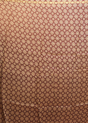 Multicolor Chanderi Silk Saree With Blouse Piece