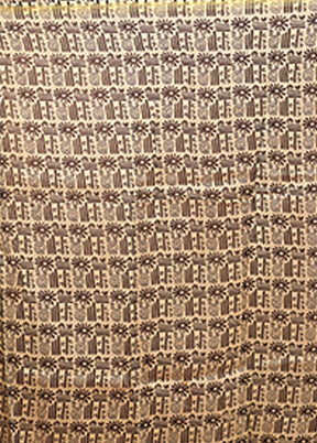 Multicolor Chanderi Silk Saree With Blouse Piece