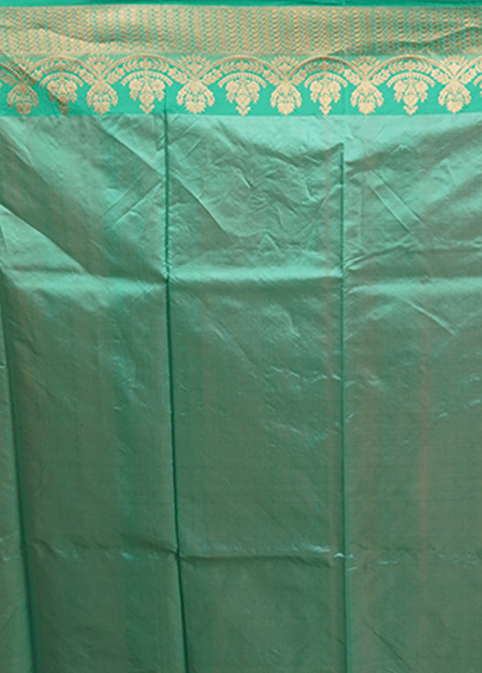 Rust Handloom Katan Pure Silk Saree With Blouse Piece