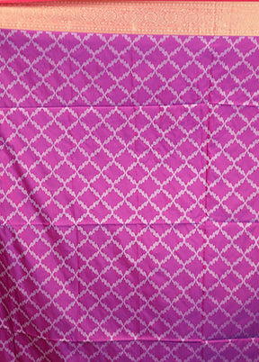 Multicolor Dupion Silk Saree With Blouse Piece