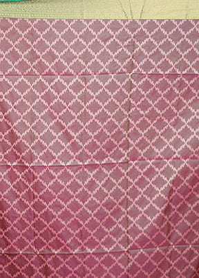 Multicolor Dupion Silk Saree With Blouse Piece