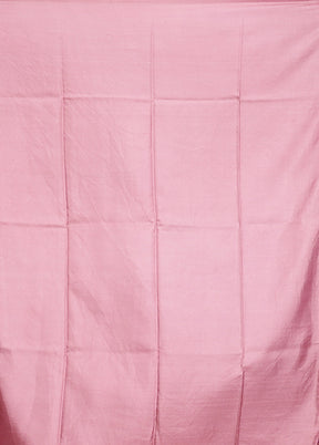 Purple Handloom Printed Pure Silk Saree Without Blouse Piece