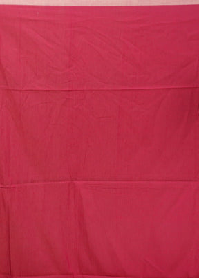 Pink Matka Silk Saree With Blouse Piece