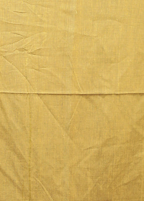 Green Matka Silk Saree With Blouse Piece