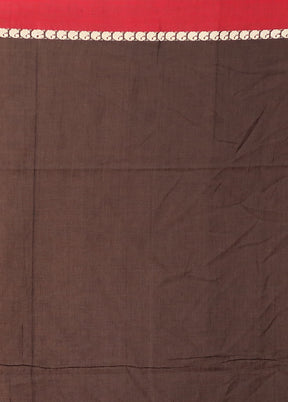 Black Matka Silk Saree With Blouse Piece