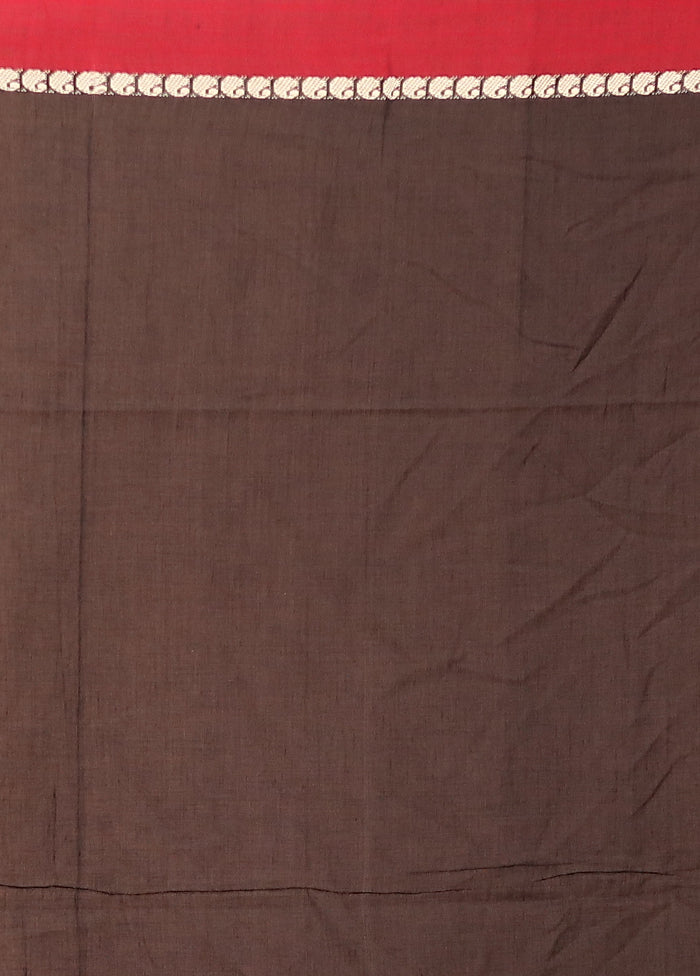 Black Matka Silk Saree With Blouse Piece