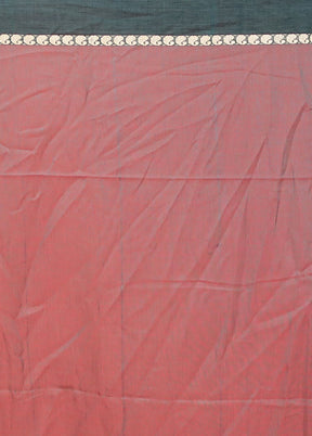 Maroon Matka Silk Saree With Blouse Piece