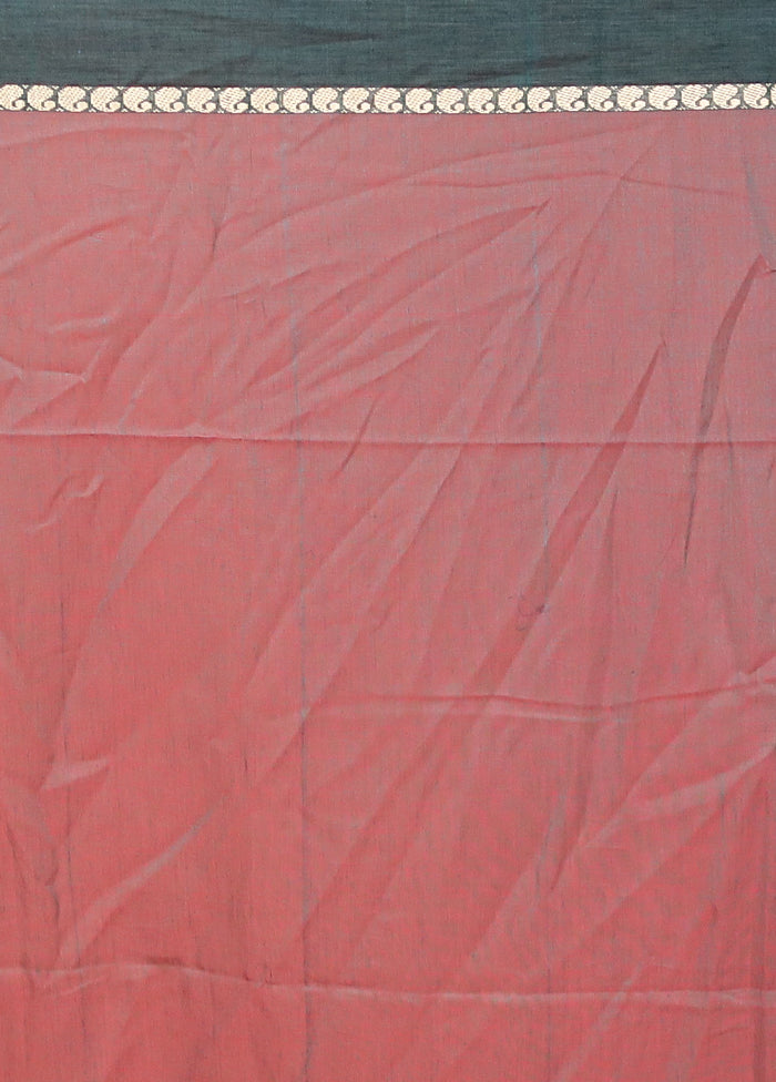 Maroon Matka Silk Saree With Blouse Piece