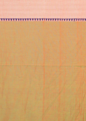 Yellow Matka Silk Saree With Blouse Piece