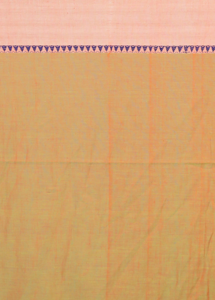 Yellow Matka Silk Saree With Blouse Piece