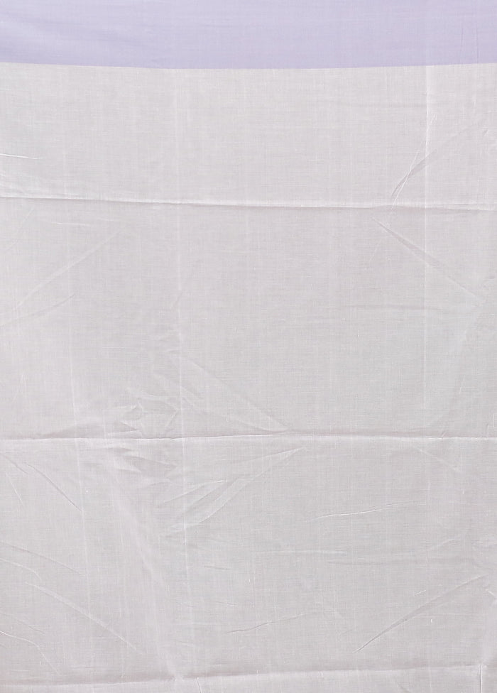 White Matka Silk Saree With Blouse Piece