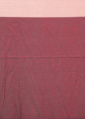 Pink Matka Silk Saree With Blouse Piece