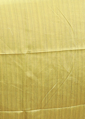 Green Tussar Silk Saree With Blouse Piece