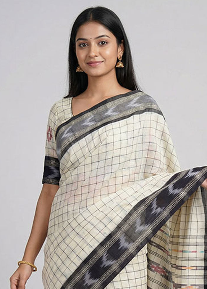 Multicolor Matka Silk Saree With Blouse Piece