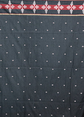 Cream Cotton Saree With Blouse Piece