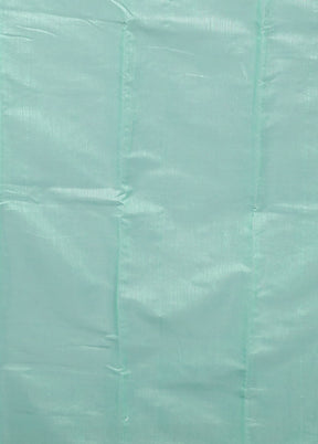 Green Tant Jamdani Saree Without Blouse Piece