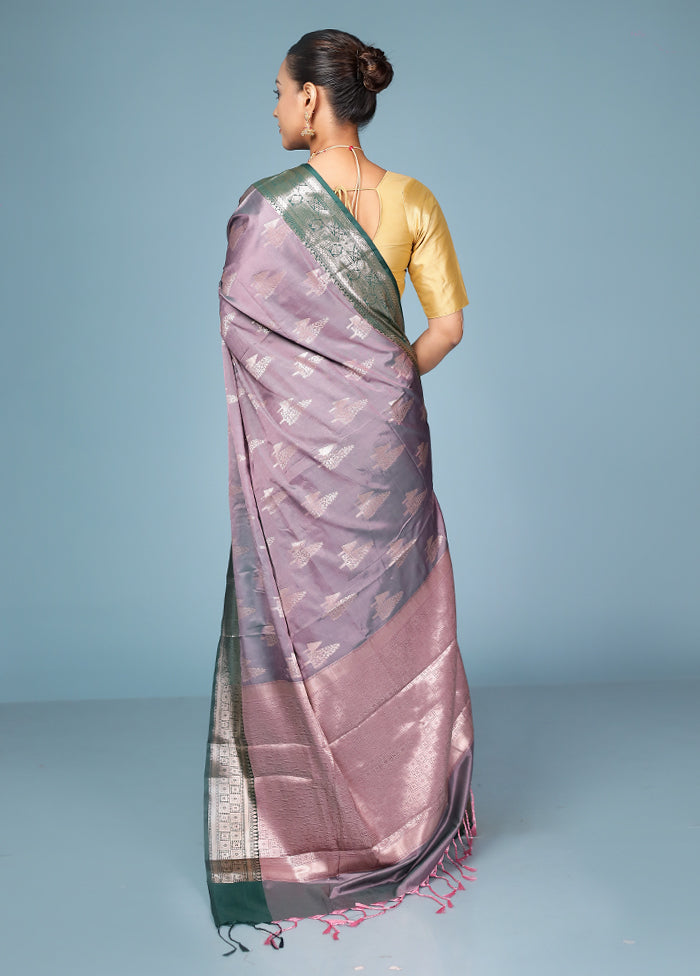 Red Dupion Silk Saree With Blouse Piece