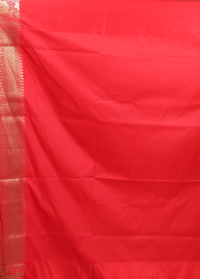 Cream Uppada Silk Saree With Blouse Piece